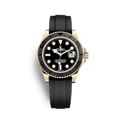 Remontoir à montres pour montre Rolex Yacht-Master Yacht-Master 42 Yellow Or / Noire