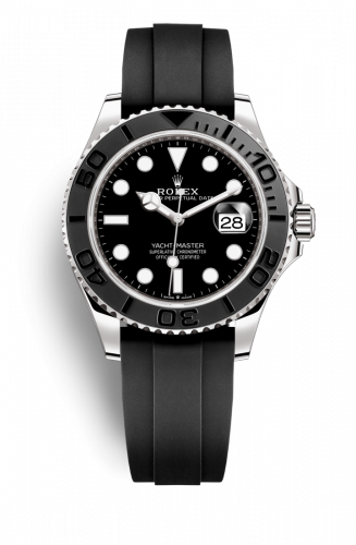 Remontoir à montres pour montre Rolex Yacht-Master Yacht-Master 42 Or Blanc / Noire