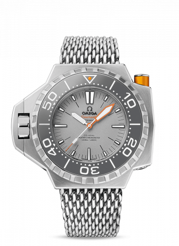 Watch Winder for watch Omega Seamaster PloProf Seamaster PloProf Co-Axial Master Chronometer Titanium / Grey