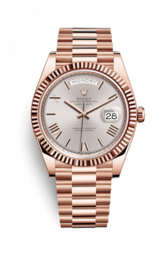 Watch Winder for watch Rolex Day-Date 40 Day-Date 40 Everose / Sundust - Roman