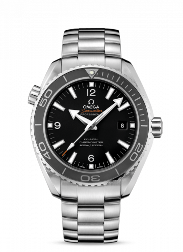 Watch Winder for watch Omega Seamaster Planet Ocean Seamaster Planet Ocean 600M Co-Axial 45.5 Stainless Steel / Black / Bracelet