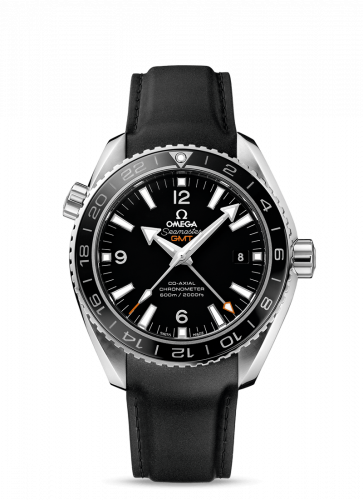 Watch Winder for watch Omega Seamaster Planet Ocean Seamaster Planet Ocean 600M Co-Axial 43.5 GMT Stainless Steel / Black / Rubber