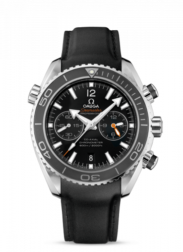 Watch Winder for watch Omega Seamaster Planet Ocean Seamaster Planet Ocean 600M Co-Axial 45.5 Chronograph Stainless Steel / Black / Rubber