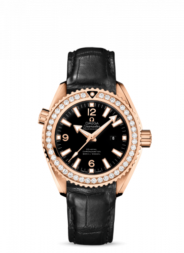 Watch Winder for watch Omega Seamaster Planet Ocean Seamaster Planet Ocean 600M Co-Axial 37.5 Red Gold / Diamond / Alligator