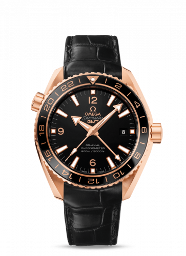 Watch Winder for watch Omega Seamaster Planet Ocean Seamaster Planet Ocean 600M Co-Axial 43.5 GMT Red Gold / Ceragold / Alligator