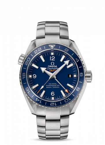 Watch Winder for watch Omega Seamaster Planet Ocean Seamaster Planet Ocean 600M Co-Axial 43.5 GMT Titanium / Blue / Bracelet