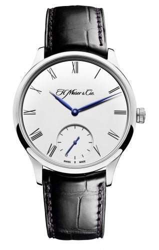 Remontoir à montres pour montre H. Moser & Cie Venturer Venturer Small Seconds, Or Blanc, Roman Numerals