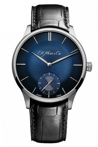 Remontoir à montres pour montre H. Moser & Cie Venturer Venturer Small Seconds, Or Blanc Bucherer Edition