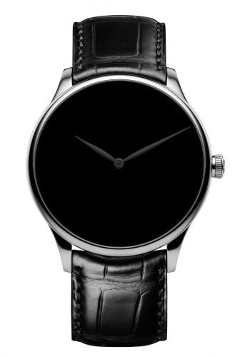 Remontoir à montres pour montre H. Moser & Cie Venturer Venturer Or Blanc / VantaNoire Concept Noire Hands