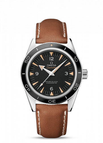 Watch Winder for watch Omega Seamaster 300 Seamaster 300 Master Co-Axial Stainless Steel / Black / Strap