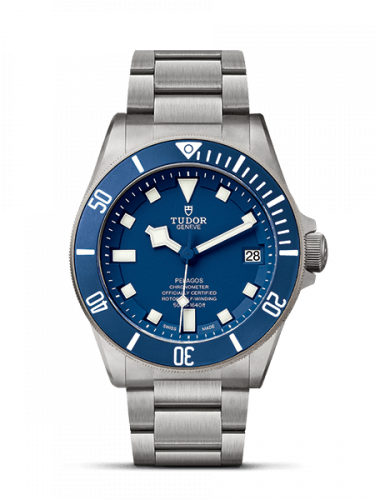 Remontoir à montres pour montre Tudor Pelagos Pelagos Titanium / Bleu / Bracelet