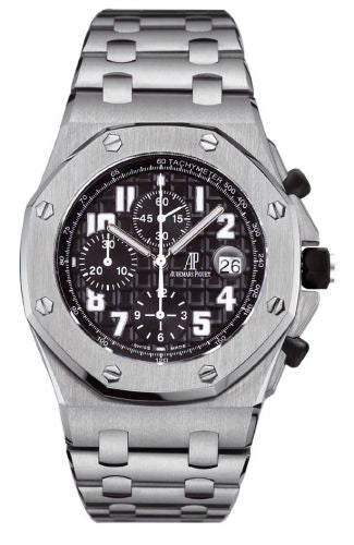Watch Winder for watch Audemars Piguet Royal Oak Offshore Royal Oak OffShore 25721 Chronograph Stainless Steel / Black