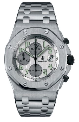 Watch Winder for watch Audemars Piguet Royal Oak Offshore Royal Oak OffShore 25721 Chronograph Titanium / Silver
