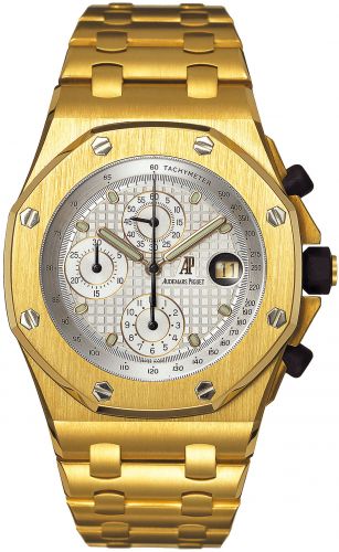 Watch Winder for watch Audemars Piguet Royal Oak Offshore Royal Oak OffShore 25721 Chronograph Yellow Gold / Silver