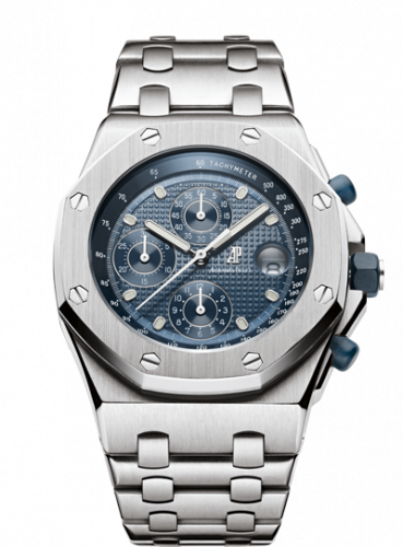 Uhrenbeweger für Uhr Audemars Piguet Royal Oak Offshore Royal Oak OffShore 25721 Chronograph Stainless Steel / Blue