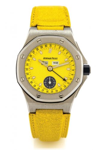 Watch Winder for watch Audemars Piguet Royal Oak Offshore Royal Oak OffShore 25808 Full Calendar Yellow