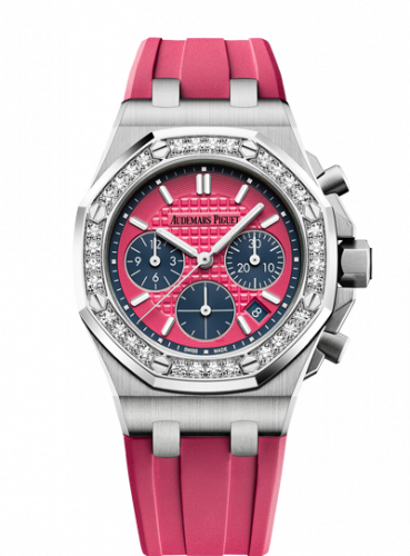 Watch Winder for watch Audemars Piguet Royal Oak Offshore Royal Oak OffShore 26231 Lady Chronograph Stainless Steel / Pink / Diamond