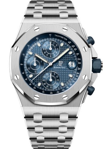 Uhrenbeweger für Uhr Audemars Piguet Royal Oak Offshore Royal Oak Offshore Stainless Steel / Blue / Bracelet