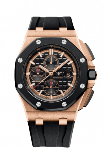 Uhrenbeweger für Uhr Audemars Piguet Royal Oak Offshore Royal Oak Offshore 42 Pink Gold / Ceramic / Black / Rubber