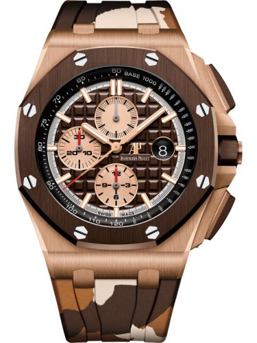 Uhrenbeweger für Uhr Audemars Piguet Royal Oak Offshore Royal Oak Offshore 42 Pink Gold / Ceramic / Brown / Rubber