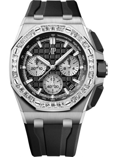 Uhrenbeweger für Uhr Audemars Piguet Royal Oak Offshore Royal Oak Offshore 43 White Gold - Baguette / Black
