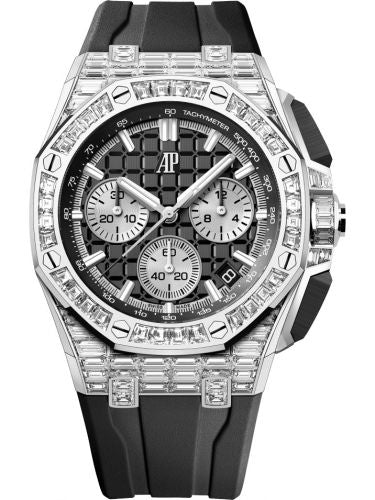 Uhrenbeweger für Uhr Audemars Piguet Royal Oak Offshore Royal Oak Offshore 43 White Gold - Baguette / Black