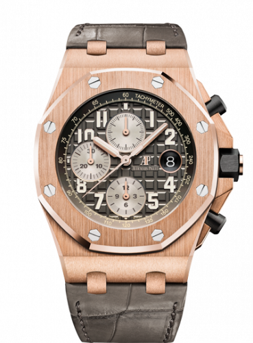 Watch Winder for watch Audemars Piguet Royal Oak Offshore Royal Oak Offshore 42 Pink Gold / Grey / Alligator