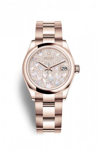 Remontoir à montres pour montre Rolex Datejust 31 Datejust 31 Rose Or / Domed / Butterfly / Oyster