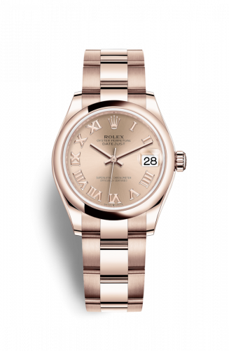 Remontoir à montres pour montre Rolex Datejust 31 Datejust 31 Rose Or / Domed / Rose - Roman / Oyster