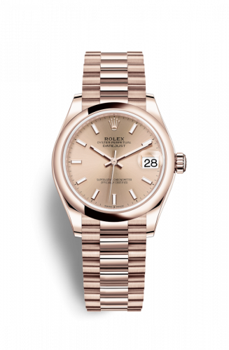 Remontoir à montres pour montre Rolex Datejust 31 Datejust 31 Rose Or / Domed / Rose / President