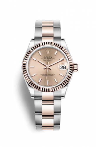 Remontoir à montres pour montre Rolex Datejust 31 Datejust 31 Stainless Steel/ Rose Or / Fluted / Rose / Jubilee