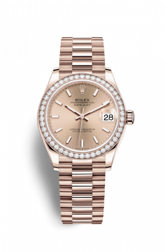 Remontoir à montres pour montre Rolex Datejust 31 Datejust 31 Rose Or / Diamond / Rose / President