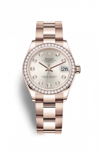 Remontoir à montres pour montre Rolex Datejust 31 Datejust 31 Rose Or / Diamond / Argent - Diamond / Oyster