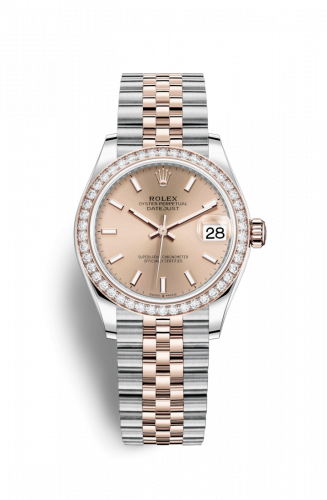 Remontoir à montres pour montre Rolex Datejust 31 Datejust 31 Stainless Steel/ Rose Or / Diamond / Rose / Jubilee