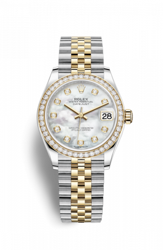 Remontoir à montres pour montre Rolex Datejust 31 Datejust 31 Stainless Steel / Yellow Or / Diamond / MOP / Jubilee