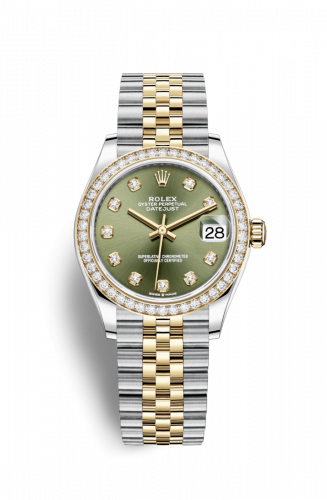 Remontoir à montres pour montre Rolex Datejust 31 Datejust 31 Stainless Steel / Yellow Or / Diamond / Olive - Diamond / Jubilee