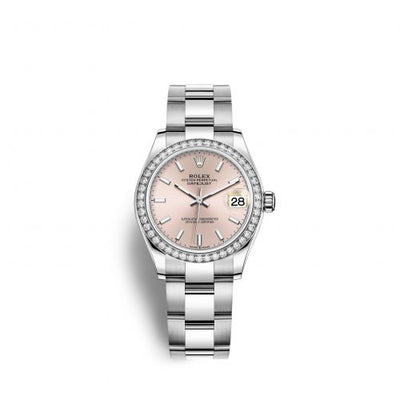 Remontoir à montres pour montre Rolex Datejust 31 Datejust 31 Stainless Steel Diamond / Oyster / Rose
