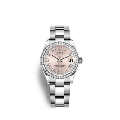 Remontoir à montres pour montre Rolex Datejust 31 Datejust 31 Stainless Steel Diamond / Oyster / Rose - Roman