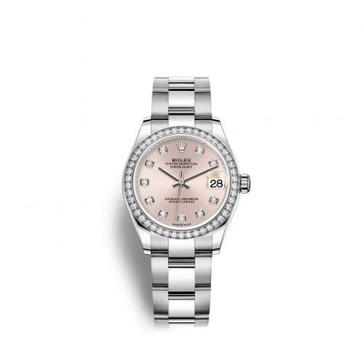 Remontoir à montres pour montre Rolex Datejust 31 Datejust 31 Stainless Steel Diamond / Oyster / Rose - Diamond