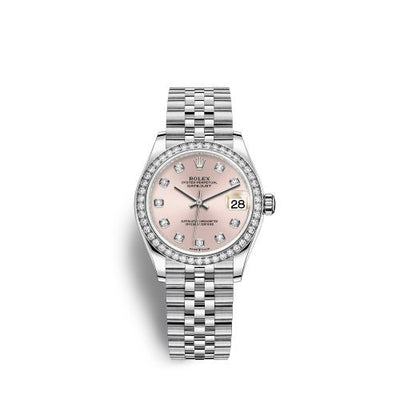 Remontoir à montres pour montre Rolex Datejust 31 Datejust 31 Stainless Steel Diamond / Jubilee / Rose - Diamond