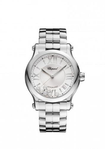 Watch Winder for watch Chopard Imperiale Happy Sport 36 Automatic Stainless Steel / Silver / Bracelet