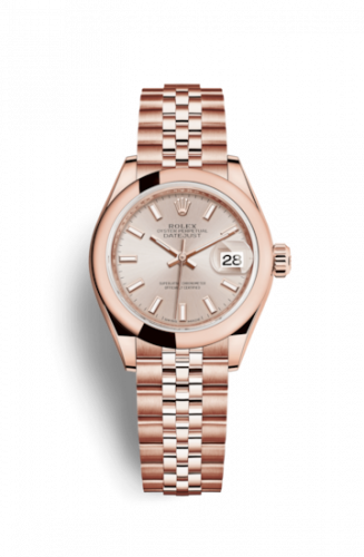Remontoir à montres pour montre Rolex Lady-Datejust Lady-Datejust 28 Everose Domed / Jubilee / Sundust