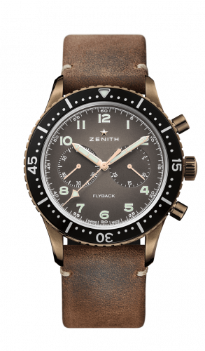 Remontoir à montres pour montre Zenith Pilot Cronometro Tipo CP-2 Flyback Bronze / Bronze