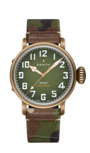 Watch Winder for watch Zenith Pilot Pilot Type 20 Adventure 45mm Bronze / Khaki / Camo