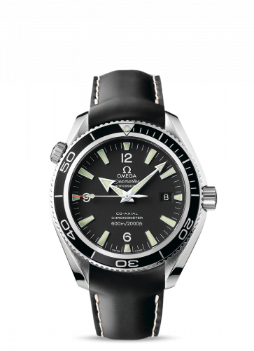 Watch Winder for watch Omega Seamaster Planet Ocean Seamaster Planet Ocean 600M Co-Axial 42 Stainless Steel / Black / Rubber