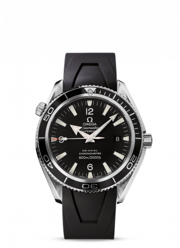 Watch Winder for watch Omega Seamaster Planet Ocean Seamaster Planet Ocean 600M Co-Axial 42 Stainless Steel / Black / Rubber