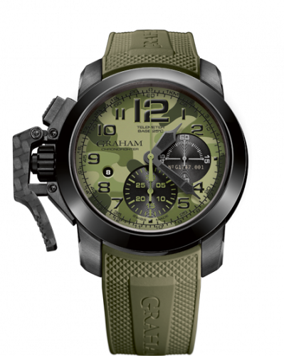 Remontoir à montres pour montre Graham Chronofighter Chronofighter Oversize Noire Arrow