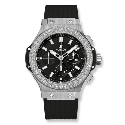 Remontoir à montres pour montre Hublot Big Bang Big Bang 45 Stainless Steel / Diamond / Noire