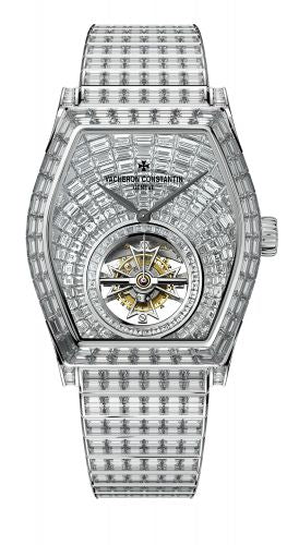 Uhrenbeweger für Uhr Vacheron Constantin Malte Malte Tourbillon Haute Joaillerie White Gold / Bracelet