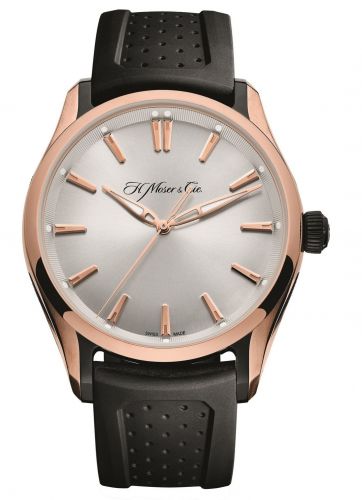 Remontoir à montres pour montre H. Moser & Cie Pioneer Pioneer Centre Seconds Red Or, Argenté Dial